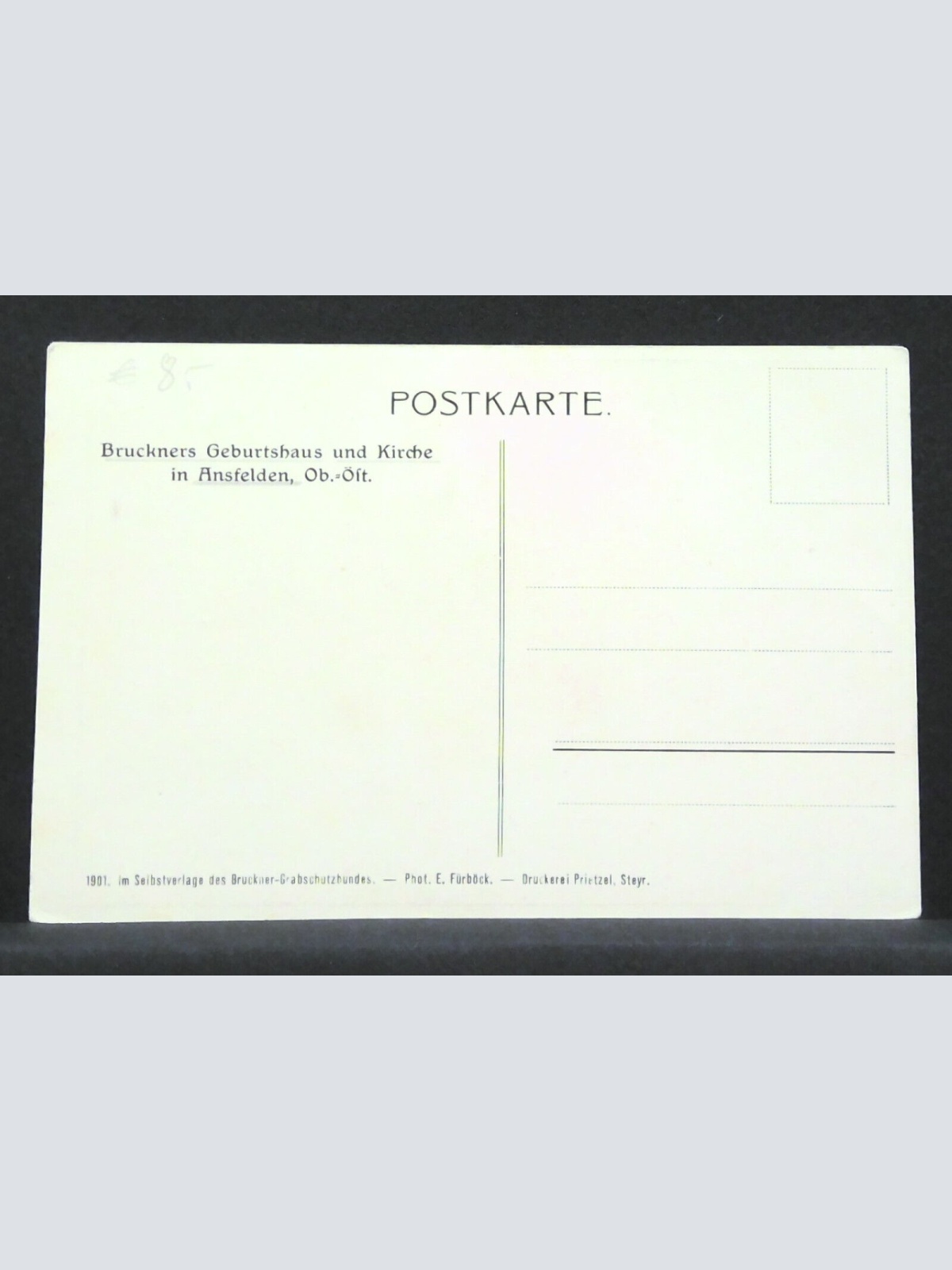 Anton Bruckners Geburtshaus und Kirche in Ansfelden Oberösterreich JW 0164 F