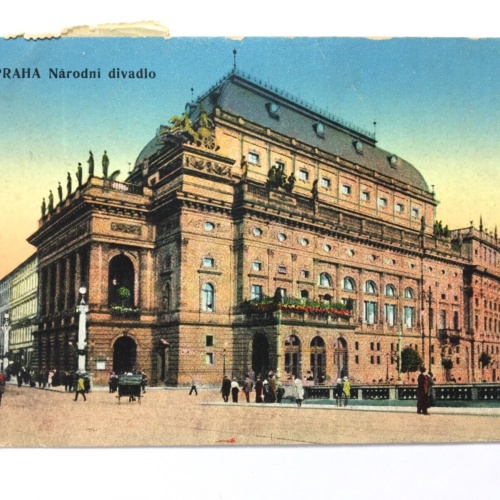 Prag Praha - Narodni Divadlo - Nationaltheater 40287 TH