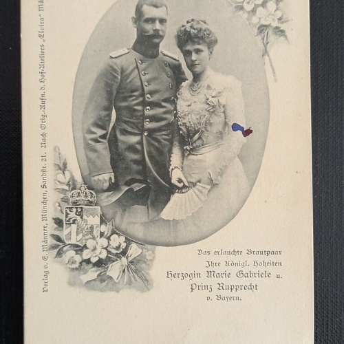 Herzogin Marie Gabriele Und Prinz Rupprecht V.Bayern 165525 H