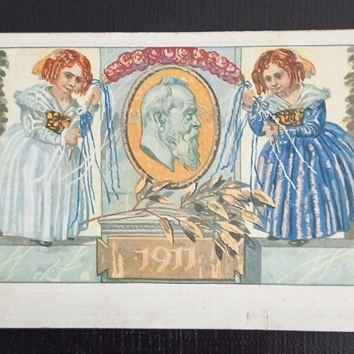 Bayern Karte 1911 Patriotika Ivi Diez "Prinzregent Luitpold von Bayern"  3001 H