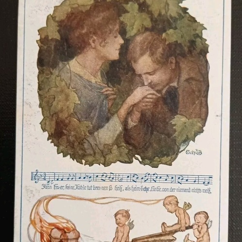 Künstlerkarte Deutscher Schulverein Nr.906 600499A Gr