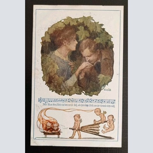 Künstlerkarte Deutscher Schulverein Nr.906 600499A Gr