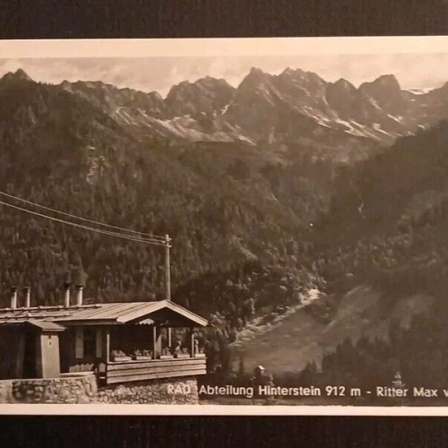 RAD Abteilung Hinterstein Allgäu 600618A Gr