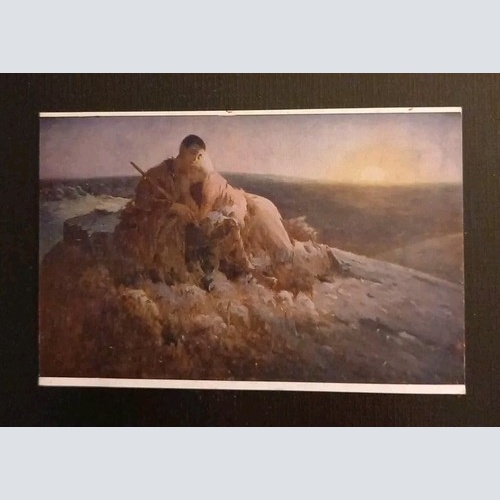 Künstlerkarte Schäfer Idylle 600581A Gr