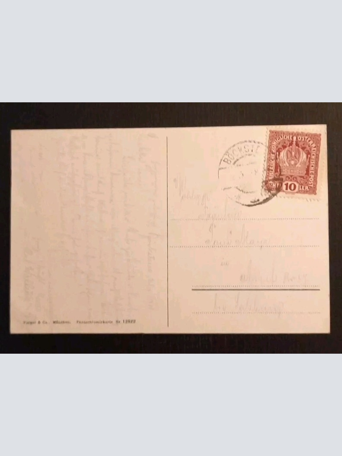 Künstlerkarte Tauernbahn Bad Gastein 600587A Gr