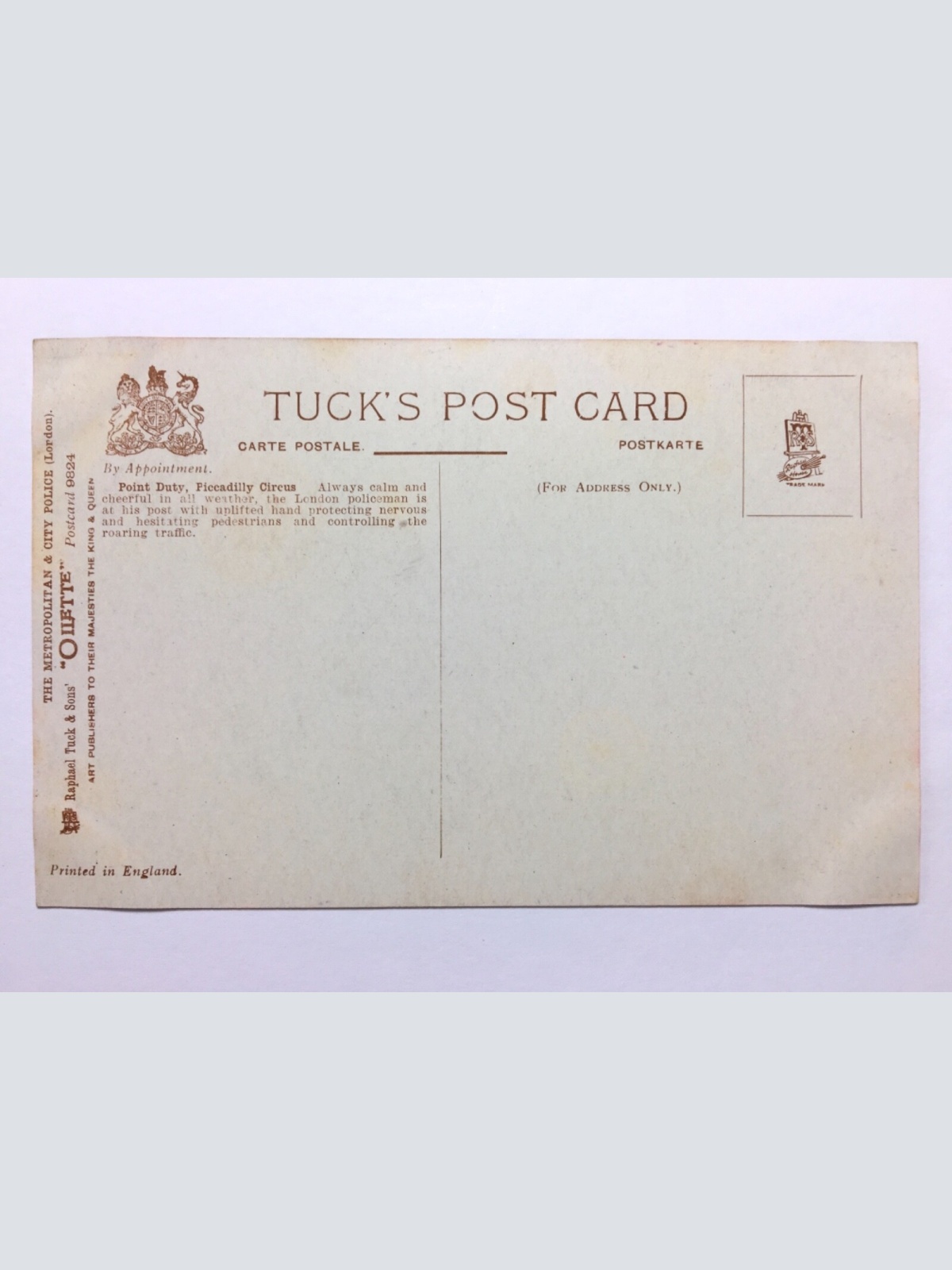 Metropolitan Police - Polizei London - Point Duty - Verkehrsregelung 40265 TH