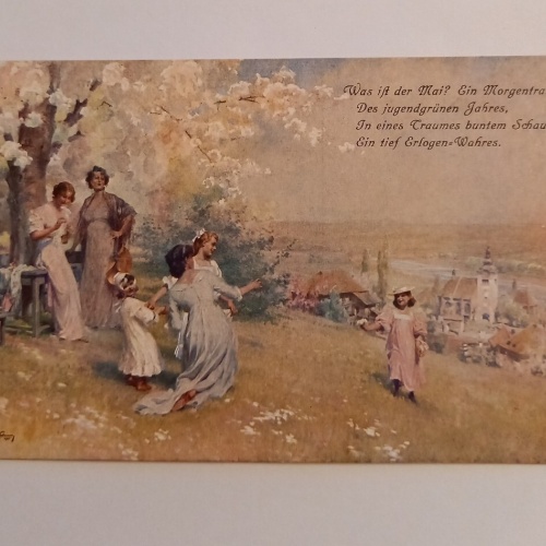 M.Munk Nr. 315 Wiese Kinder Wien 500012A GR