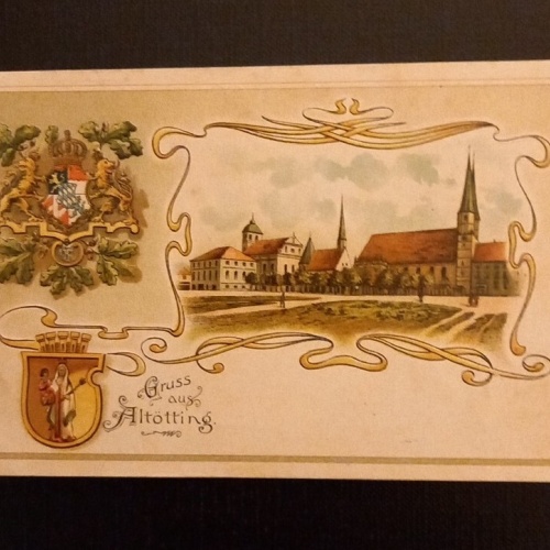 Prägekarte Altötting 165488 H