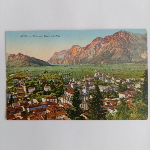Italien Arco, Blick vom Castel auf Arco 678