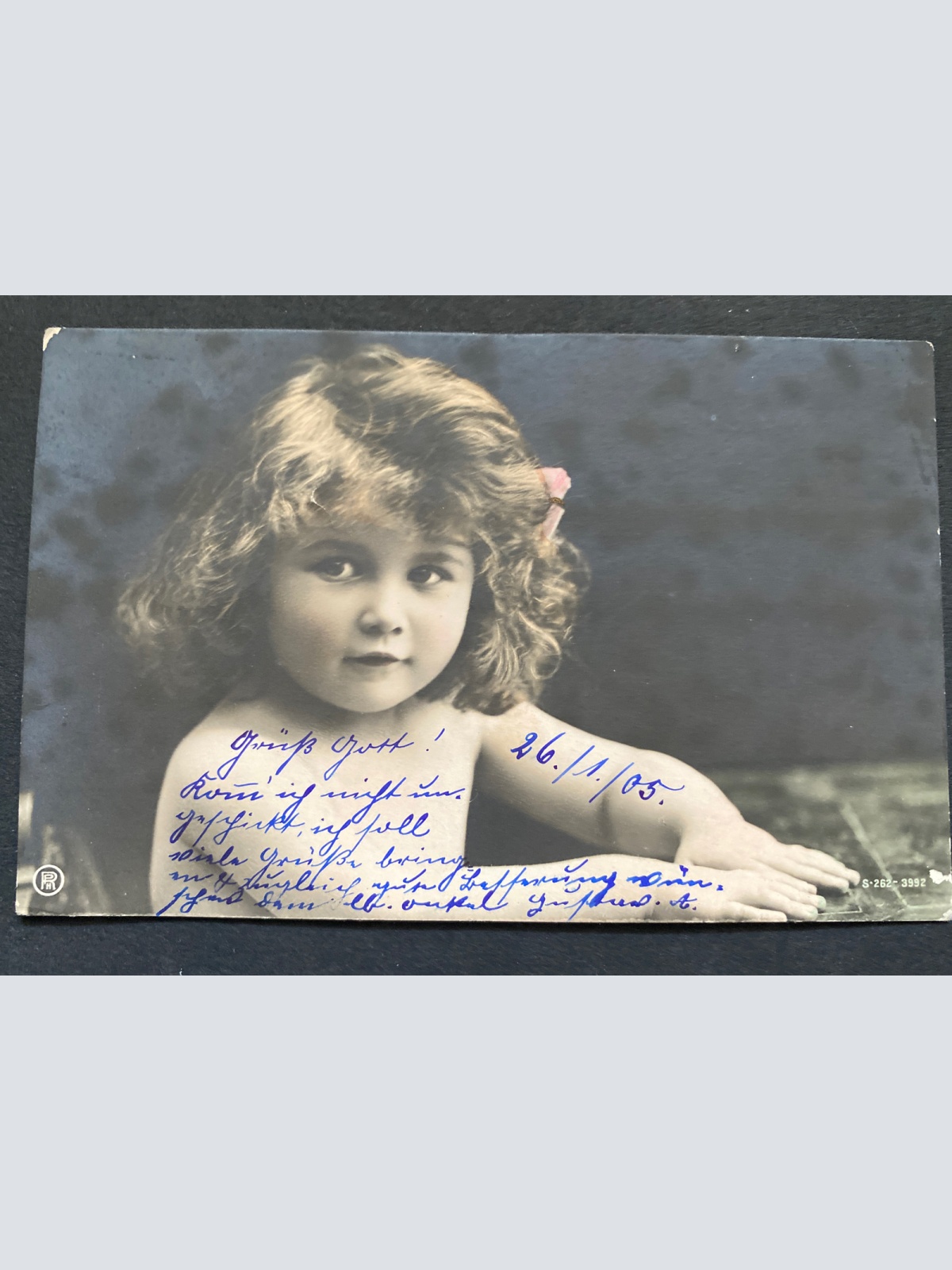 Kleines Mädchen um 1905 80258