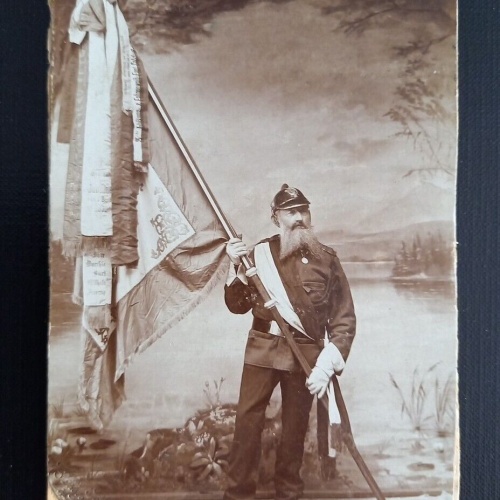 Oberndorf Salzburg Foto Feuerwehr 15,5x10,2 3523 Ga