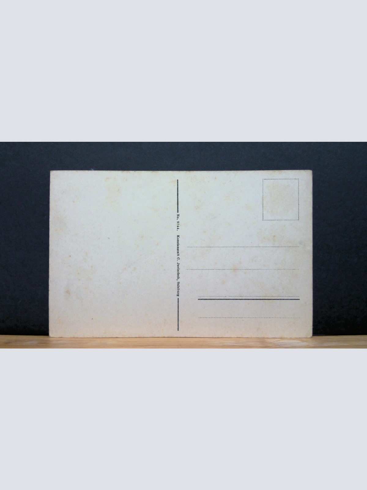 Zeppezauerhaus mit dem Hohen Geiereck Untersberg JW 650326 C