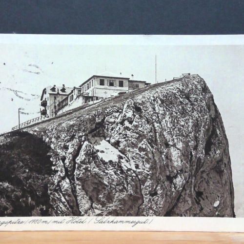 Schafbergspitze mit Hotel Salzkammergut JW 118035 C