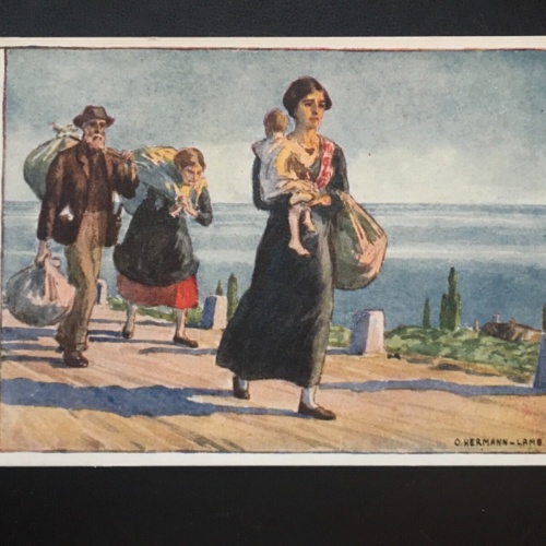 Frau mit Kind und Eltern (O.Hermann-Lamb) Am Meer 270069 TH