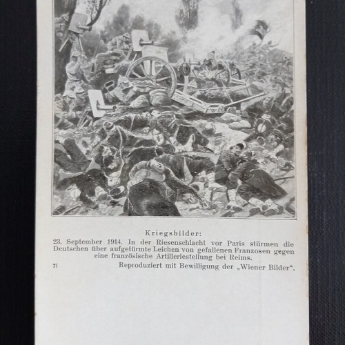 Kriegsbilder Riesenschlacht Vor Paris 165265 G