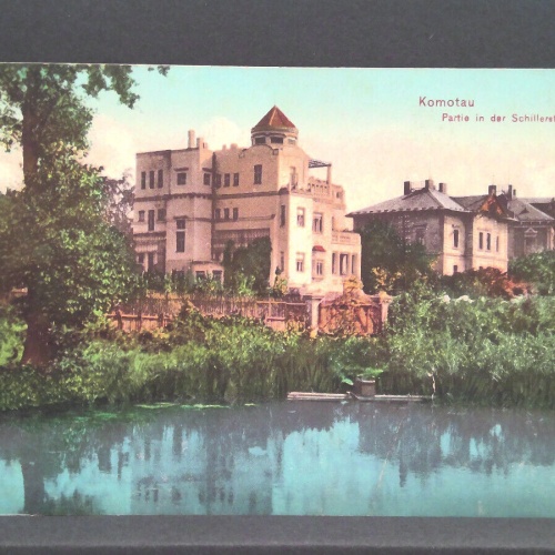 Komotau Parie in der Schillerstraße JW 0103 C