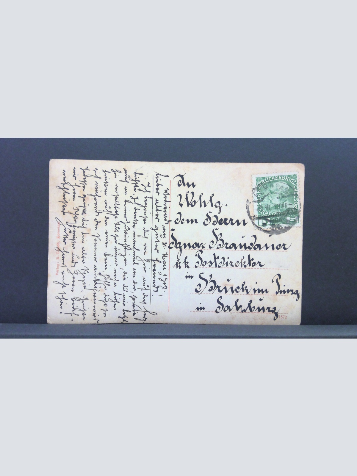 Komotau Parie in der Schillerstraße JW 0103 C