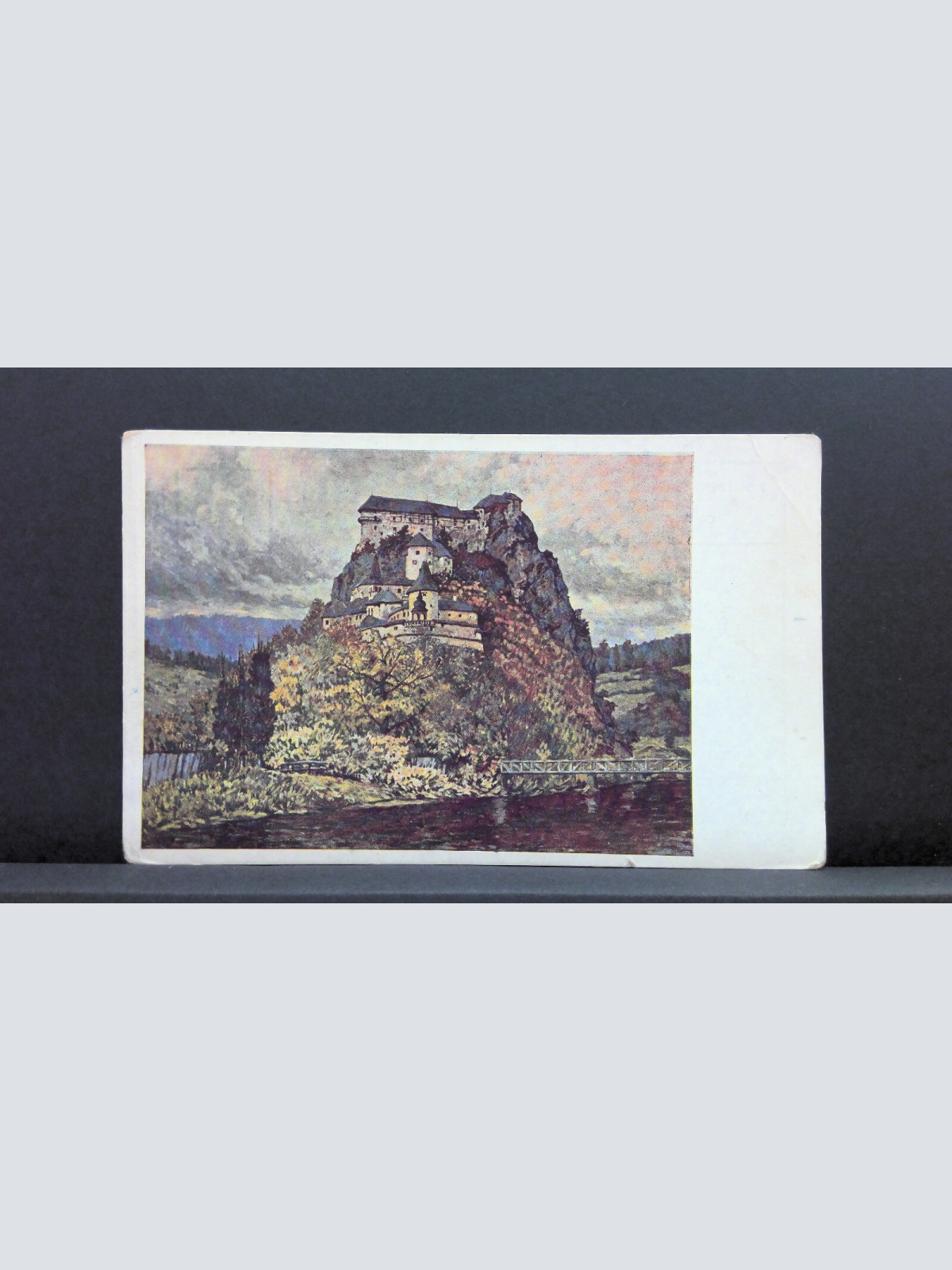 Karel Pospisil Oravsky Zamok Slovensko Gemälde JW 650443 C