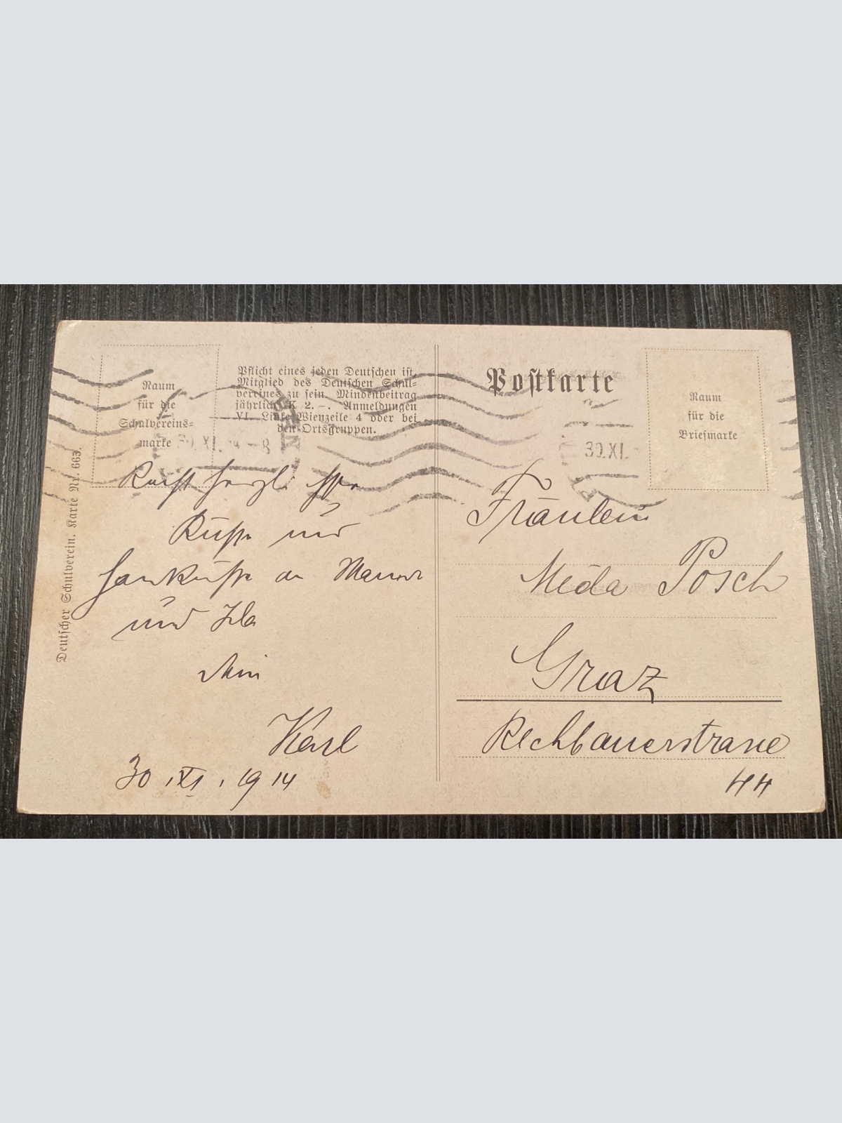 Deutscher Schulverein Volk von Brüdern Soldaten Nr. 663 80143