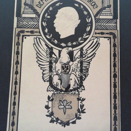 Bismarck Trauerpostkarte JW 500243 C