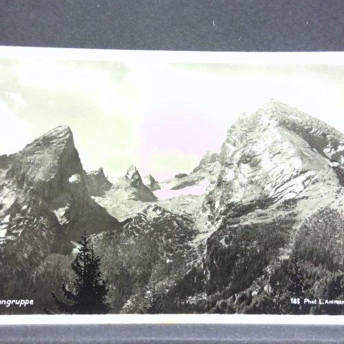 Watzmanngruppe Berge Salzburg 20030 jw J