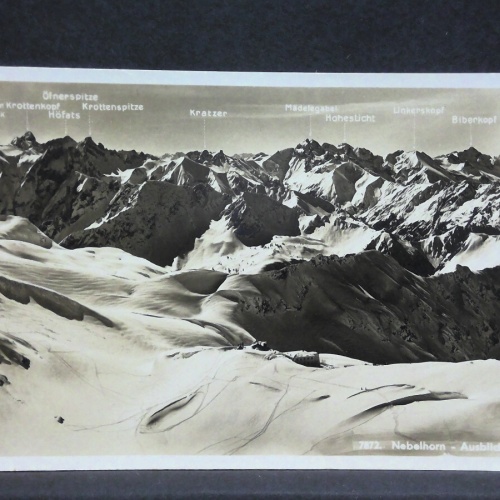 Nebelhorn Ausblick Marchspitze Kreuzeck Krottenkopf 140408 jw J