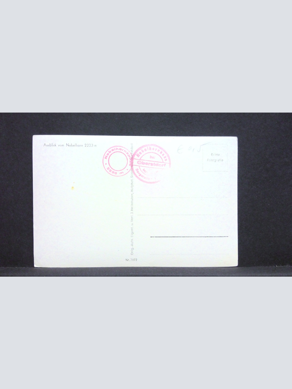 Nebelhorn Ausblick Marchspitze Kreuzeck Krottenkopf 140408 jw J