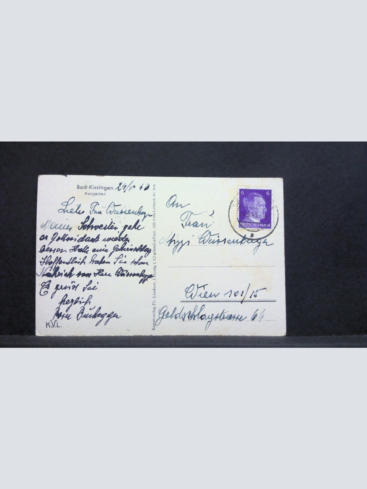 Bad Kissingen Kurgarten 82034 jw J