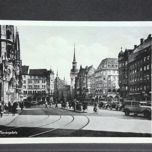 München Marienplatz Automobile 140391 jw J