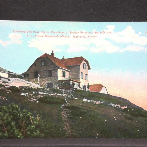 Erzherzog-Otto-Haus Rax Staatstelefonstelle o.Nr. jw J