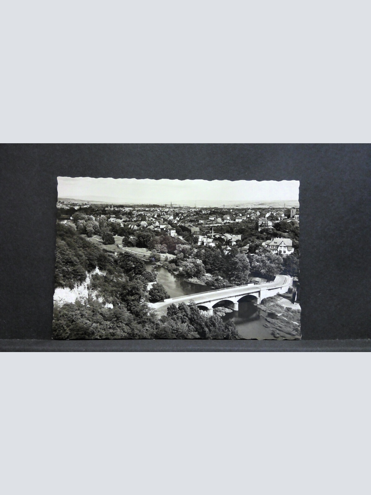 Bad Kreuznach Brücke Fluss 82037 jw J