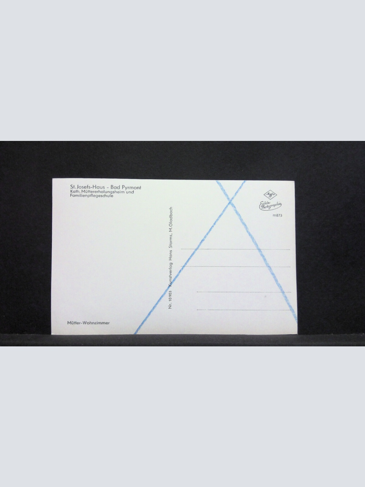 Mütter-Wohnzimmer St Josefs-Haus Bad Pyrmont Kath Müttererholungsheim 85044 jw J