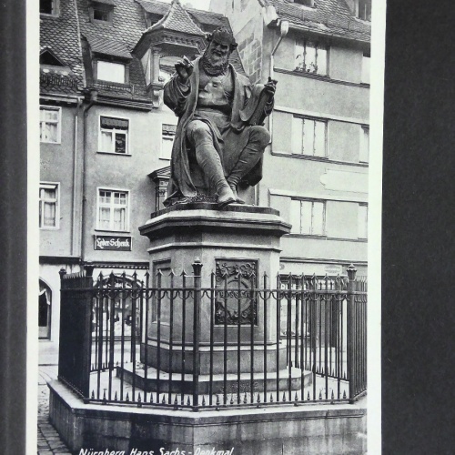 Hans Sachs Denkmal Nürnberg 80217 jw J