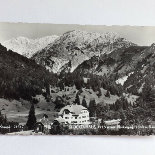 Plockenhaus, 1215m am Plöckenpaß 1360m. Kärnten.20076