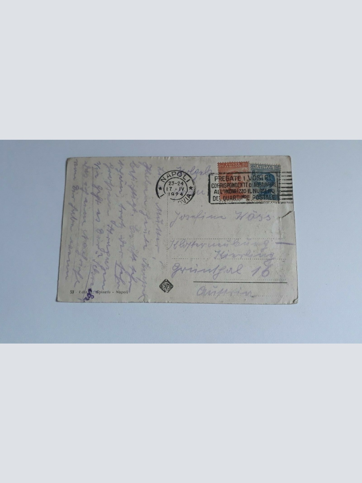 Napoli - Ingresso della Villa Nazionale.20314