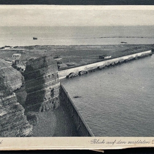Helgoland Zerstörter Kriegshafen Nordsee Schleswig-Holstein Deutschland 401079 A