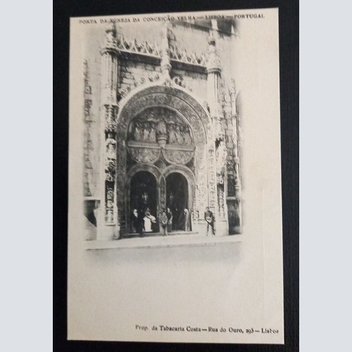 Porta Da Egreja Da Conceicao Yelha Lisboa Portugal 800077 Ga E