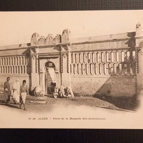 N 36 Alger Porte De La Mosquee Sidi Abderhaman 800043 Ga