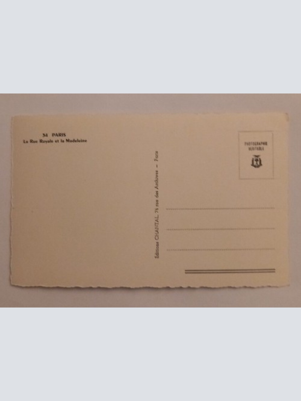 Paris Frankreich 600022A gr D