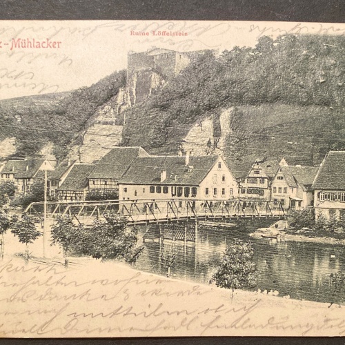 RAR - Dürrmenz Mühlacker Prägekarte 80225