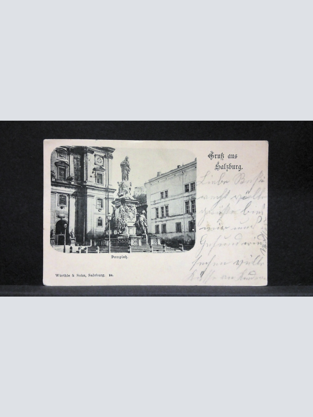 Gruß aus Salzburg Domplatz JW2134