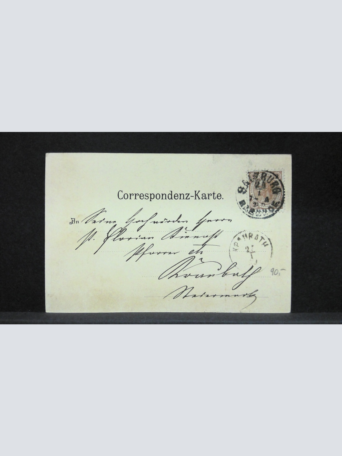 Salzburg im Schnee Winter Partie am Nonnberg JW165583