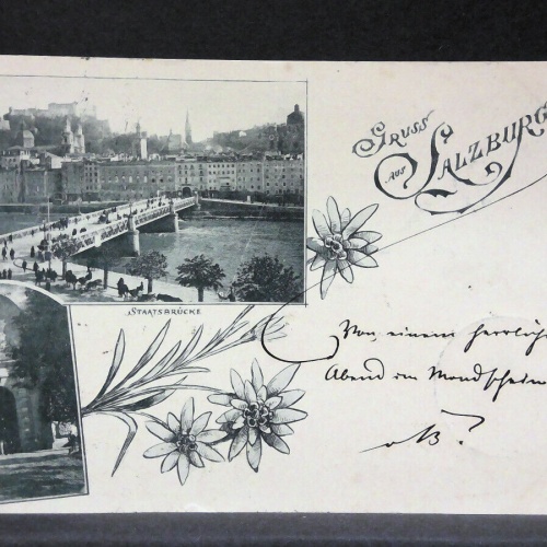 Gruss aus Salzburg Staatsbrücke JW165588