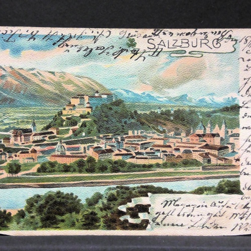 Salzburg Schloss Hohensalzburg 1905 JW165773