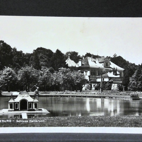 Salzburg Schloss Hellbrunn Teich JW871