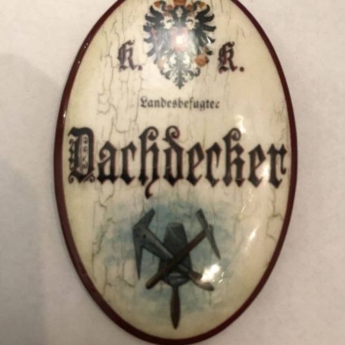 K&k nostalgie flaschenöffner magnetisch dachdecker 7x4,5cm