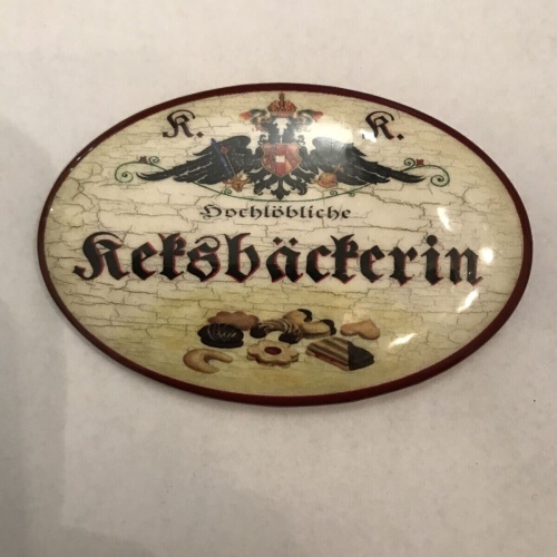 K&k nostalgie flaschenöffner magnetisch keksbäckerin 7x4,5cm