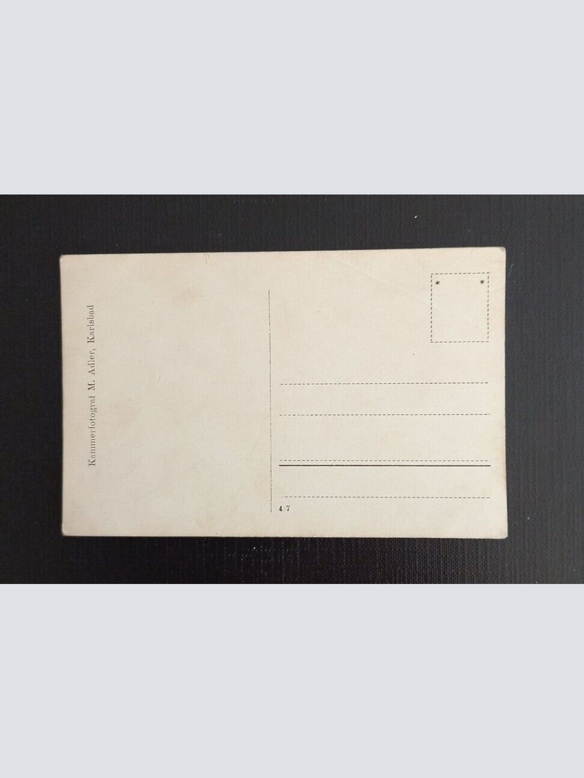 Hochzeitspaar Uniform Soldaten Karlsbad  5266 Ga G