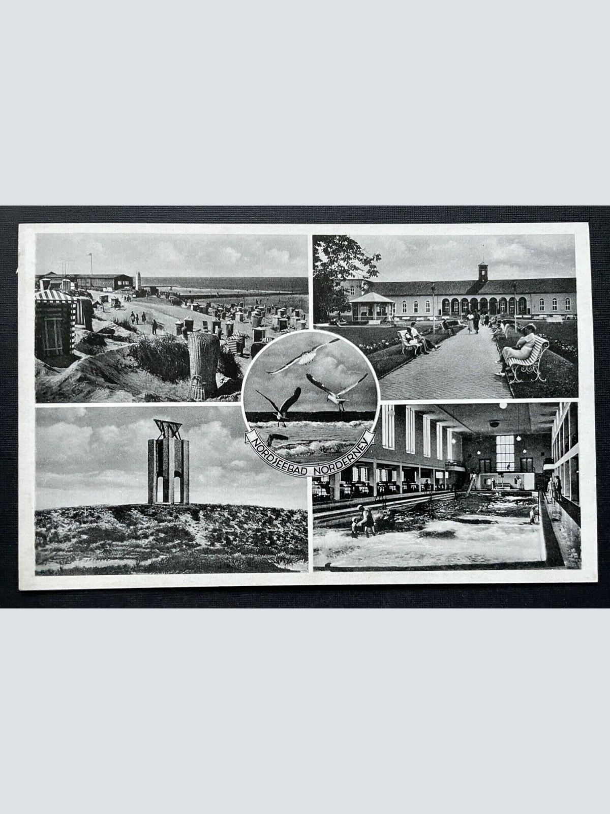 Gruß aus Nordseebad Norderney Collage Park Niedersachsen Deutschland 400991 TH A