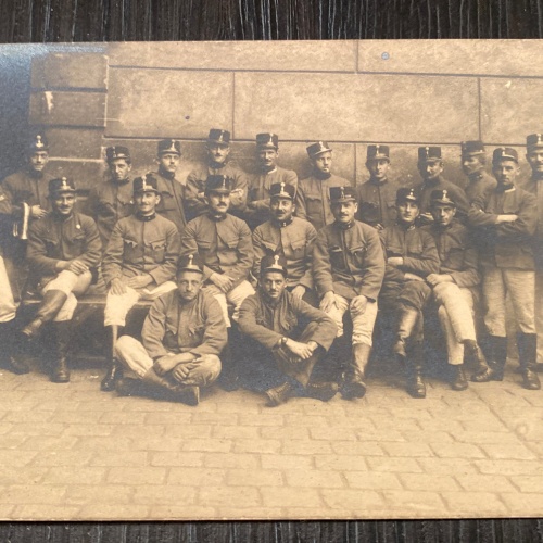 Soldaten Original Foto Uniform Gruppenfoto 80030